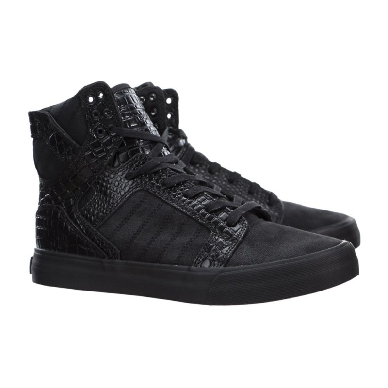 Cano Alto Supra SkyTop HF Feminino Pretas | HMEFO0261