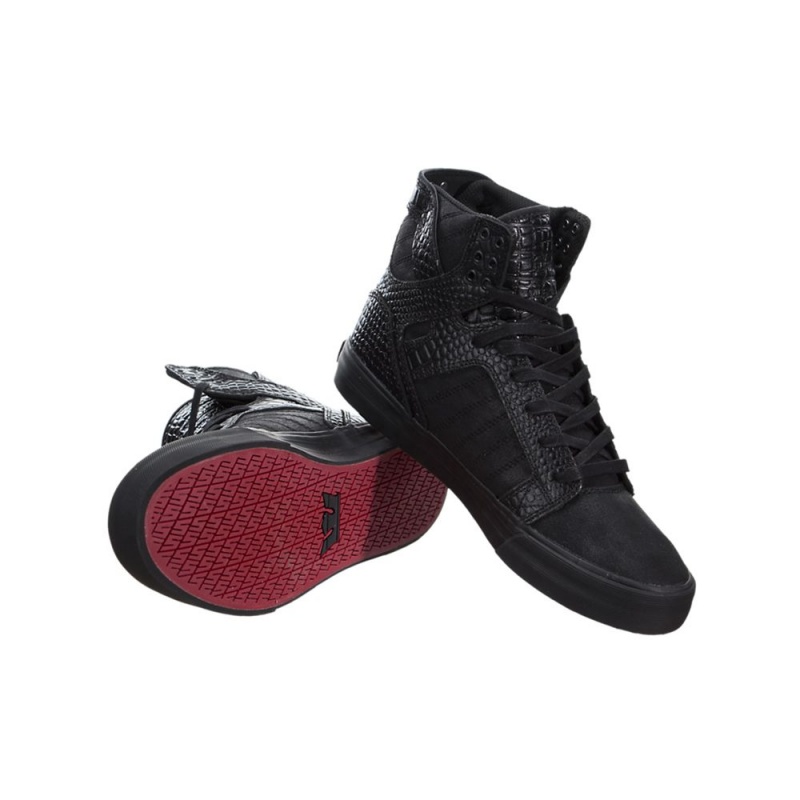 Cano Alto Supra SkyTop HF Feminino Pretas | HMEFO0261