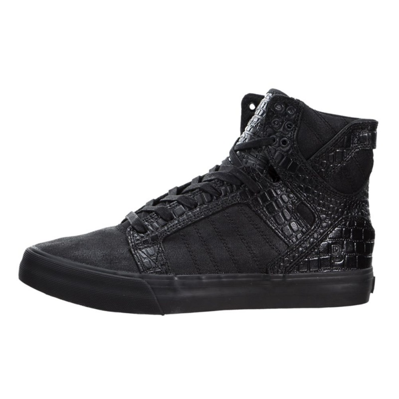 Cano Alto Supra SkyTop HF Feminino Pretas | HMEFO0261