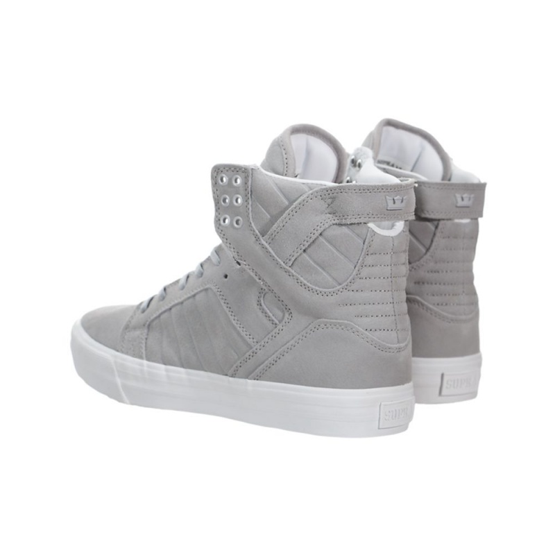 Cano Alto Supra SkyTop HF Masculino Cinzentas | SQCVF9712