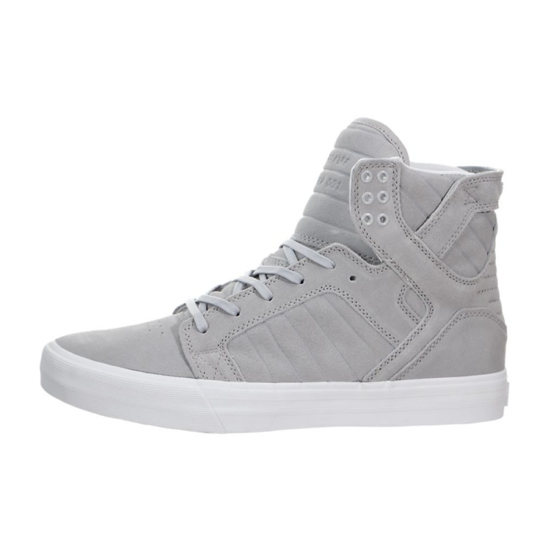 Cano Alto Supra SkyTop HF Masculino Cinzentas | SQCVF9712