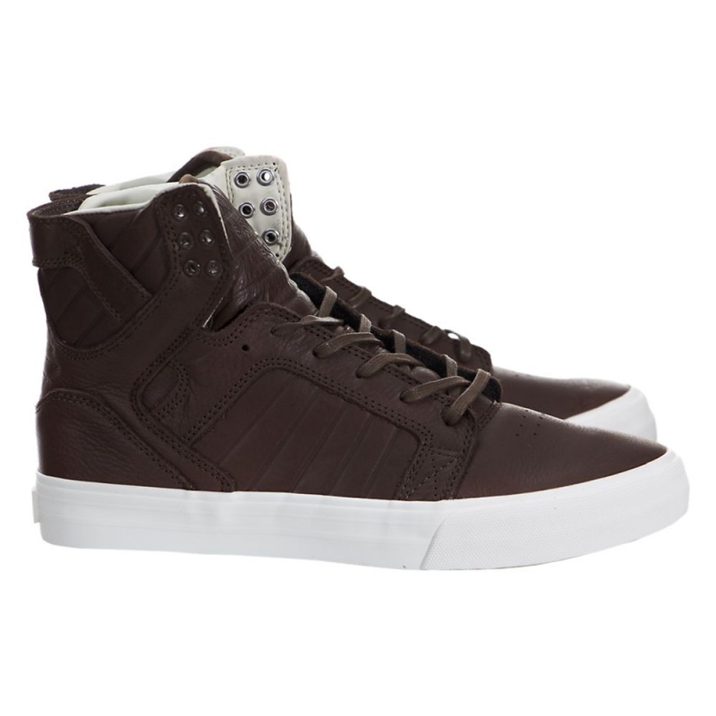 Cano Alto Supra SkyTop HF Masculino Marrom | PIFMS0594