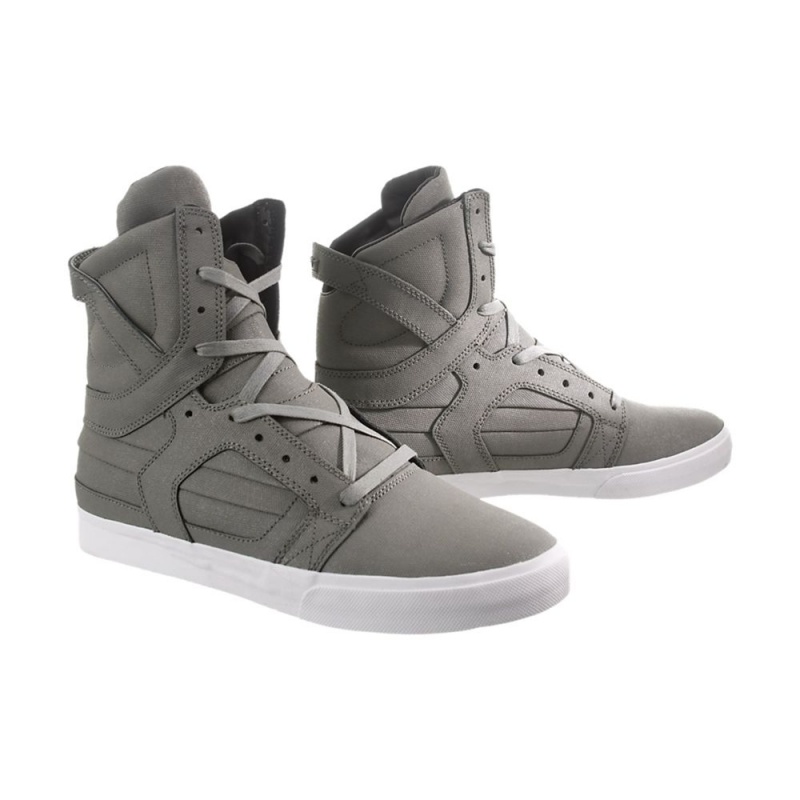 Cano Alto Supra SkyTop II Feminino Cinzentas | XSFDR0459