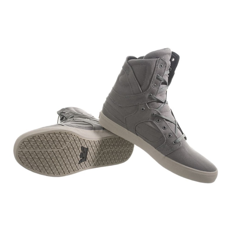 Cano Alto Supra SkyTop II Feminino Cinzentas | XWOIG1926