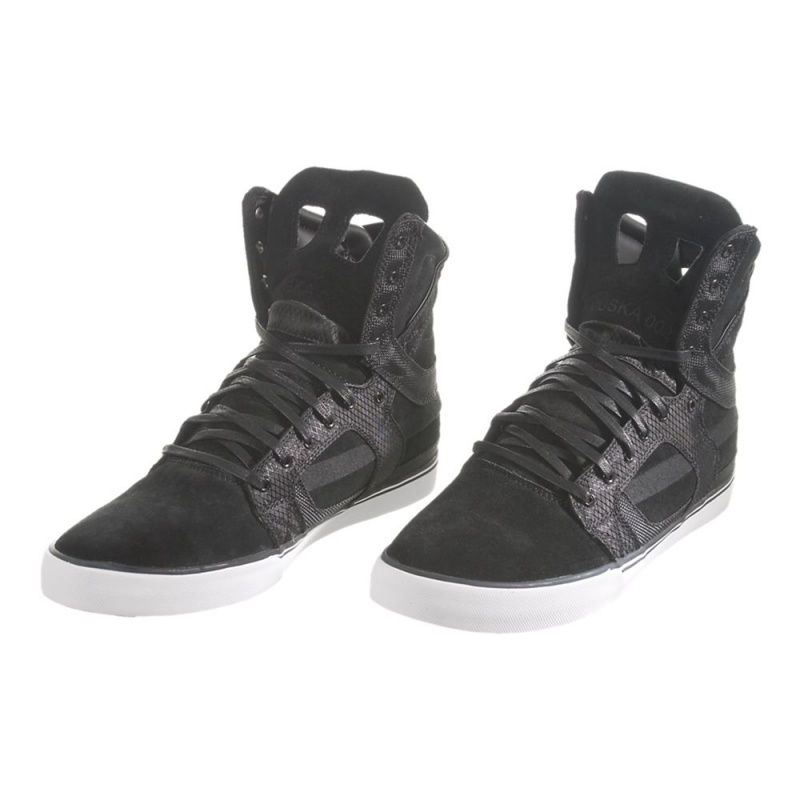 Cano Alto Supra SkyTop II Feminino Pretas | LAJGX2386