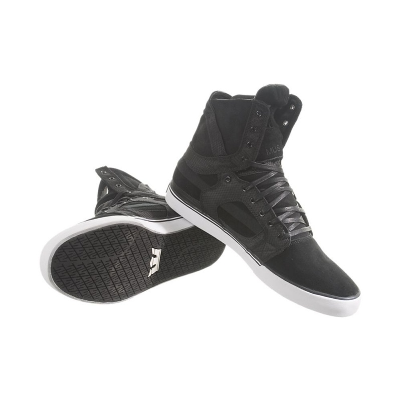 Cano Alto Supra SkyTop II Feminino Pretas | LAJGX2386