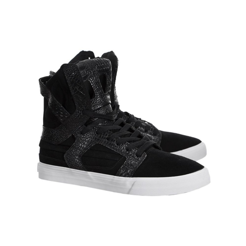 Cano Alto Supra SkyTop II Feminino Pretas | PQACE7243