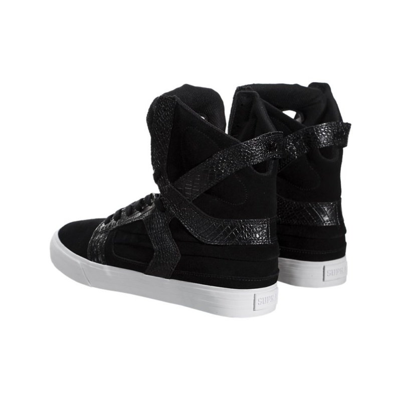 Cano Alto Supra SkyTop II Feminino Pretas | PQACE7243