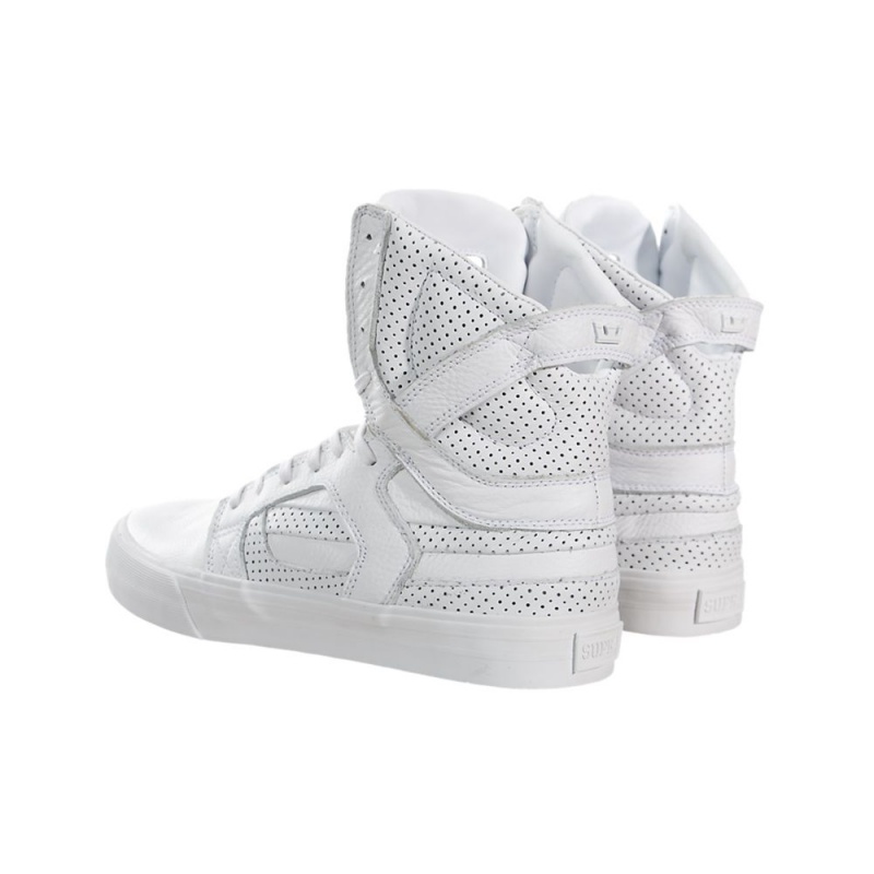 Cano Alto Supra SkyTop II HF Masculino Branco | PQRKC8596