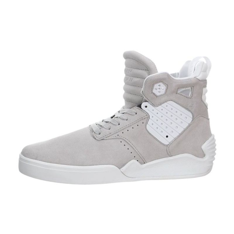 Cano Alto Supra SkyTop IV Feminino Cinzentas | XZCST3298