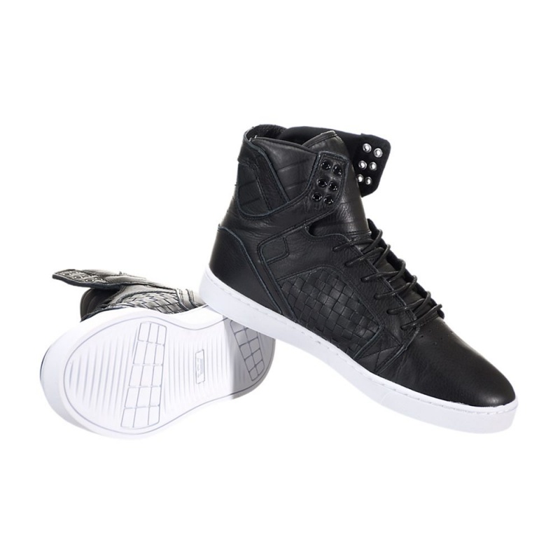 Cano Alto Supra SkyTop LX Feminino Pretas | HISJE8039