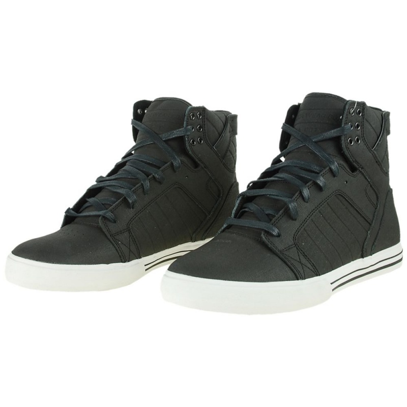 Cano Alto Supra SkyTop Masculino Pretas | KANHG7094