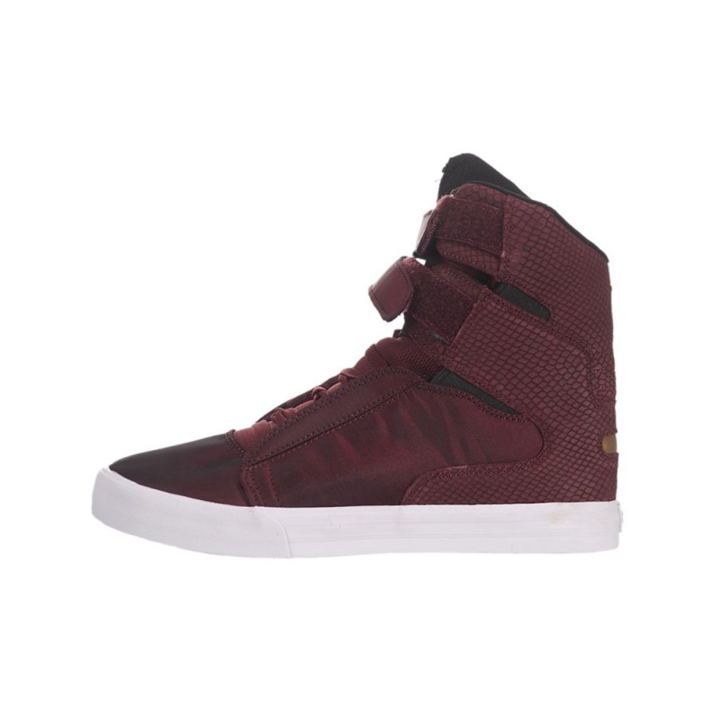 Cano Alto Supra Society Feminino Bordeaux | MBTNU2036