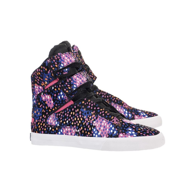 Cano Alto Supra Society Feminino Multicoloridas | GFDMN0346