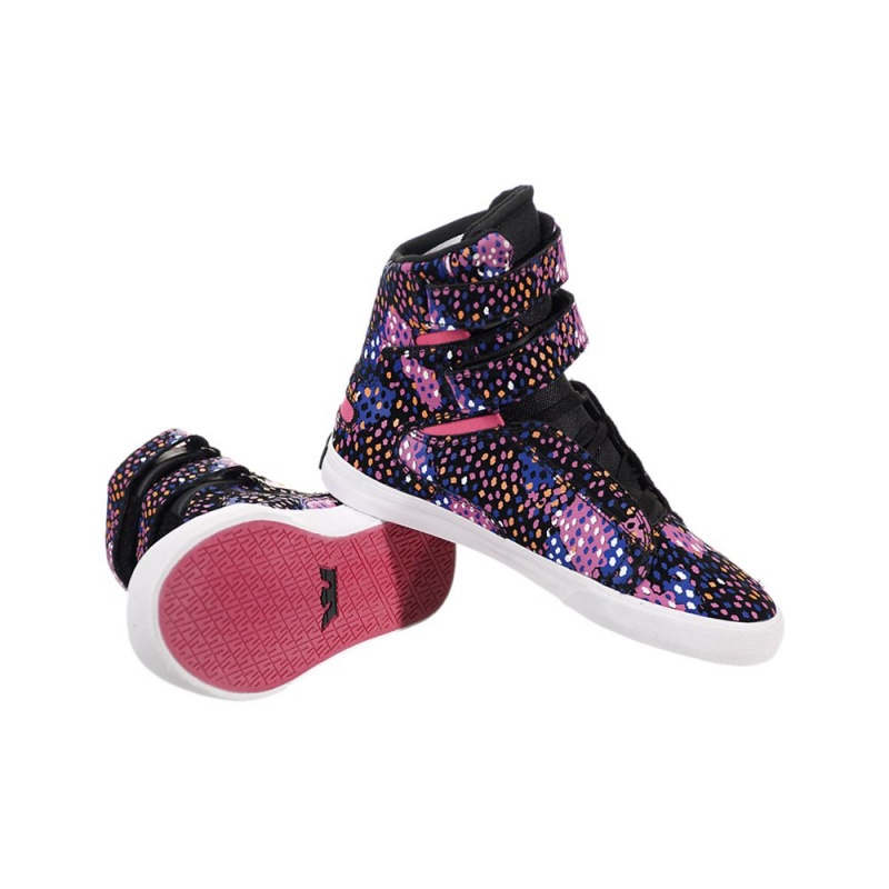 Cano Alto Supra Society Feminino Multicoloridas | GFDMN0346