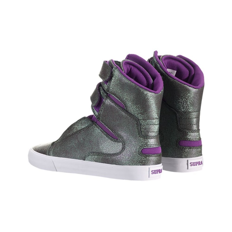 Cano Alto Supra Society II Feminino Roxo | BUYNS8356