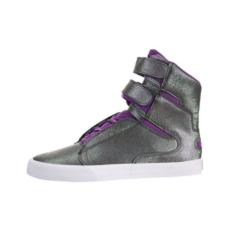 Cano Alto Supra Society II Feminino Roxo | BUYNS8356