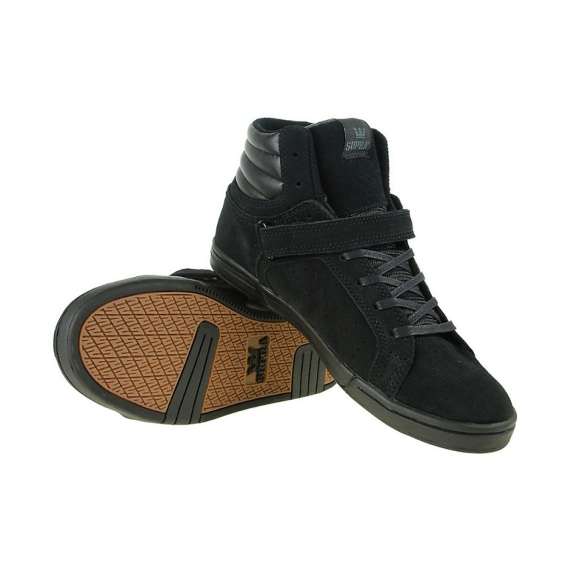 Cano Alto Supra Suprano High Feminino Pretas | ZQKJV3620