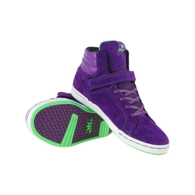 Cano Alto Supra Suprano High Masculino Roxo | YZBCM8517