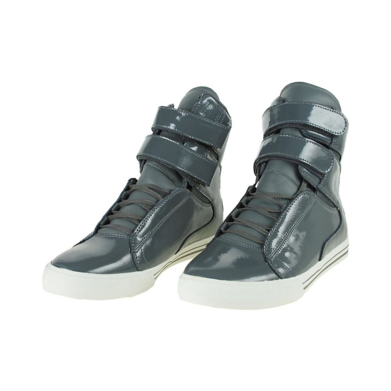 Cano Alto Supra TK Society Feminino Cinzentas | IMXEG6483