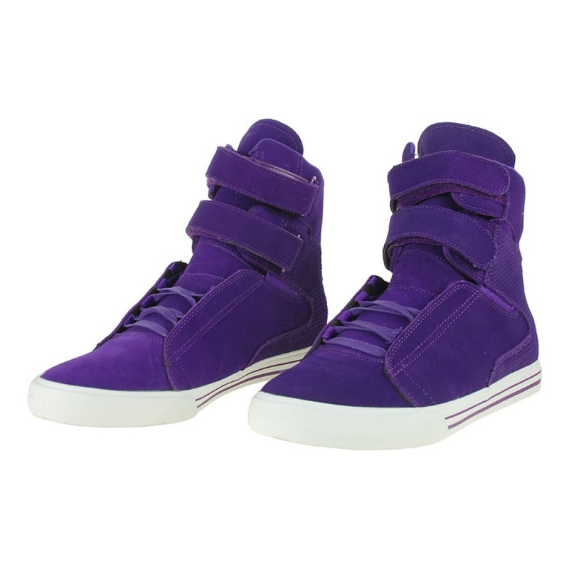 Cano Alto Supra TK Society Feminino Roxo | DGNKU0598