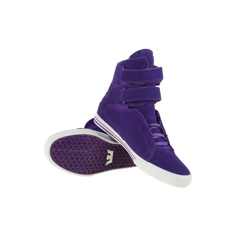 Cano Alto Supra TK Society Feminino Roxo | DGNKU0598