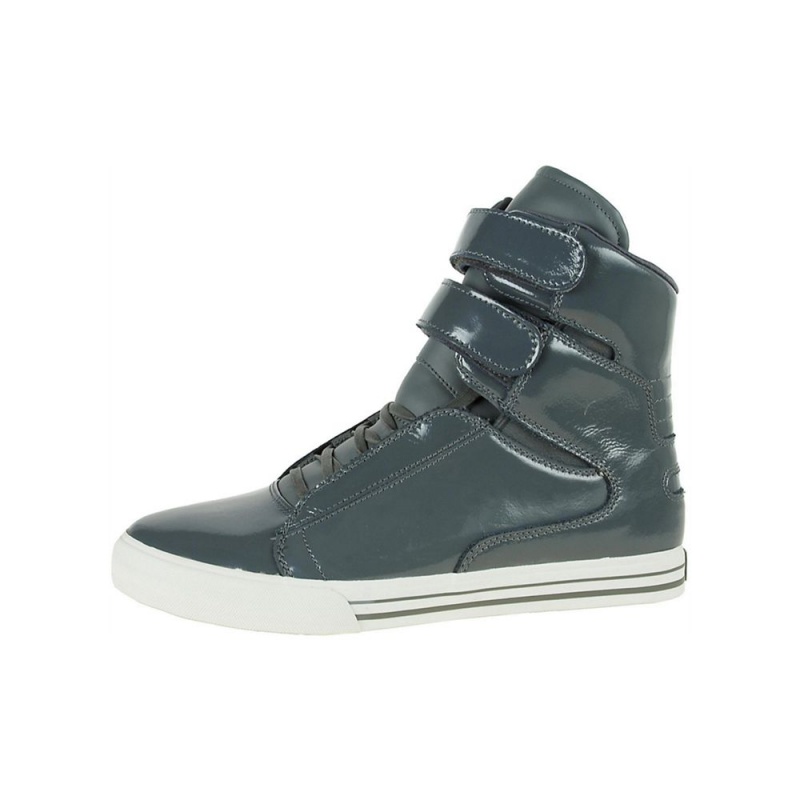 Cano Alto Supra TK Society Masculino Cinzentas | JULKO8160