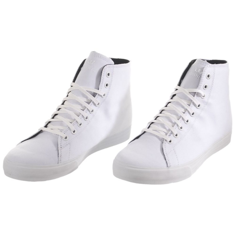 Cano Alto Supra Thunder High Feminino Branco | BHWDR9642