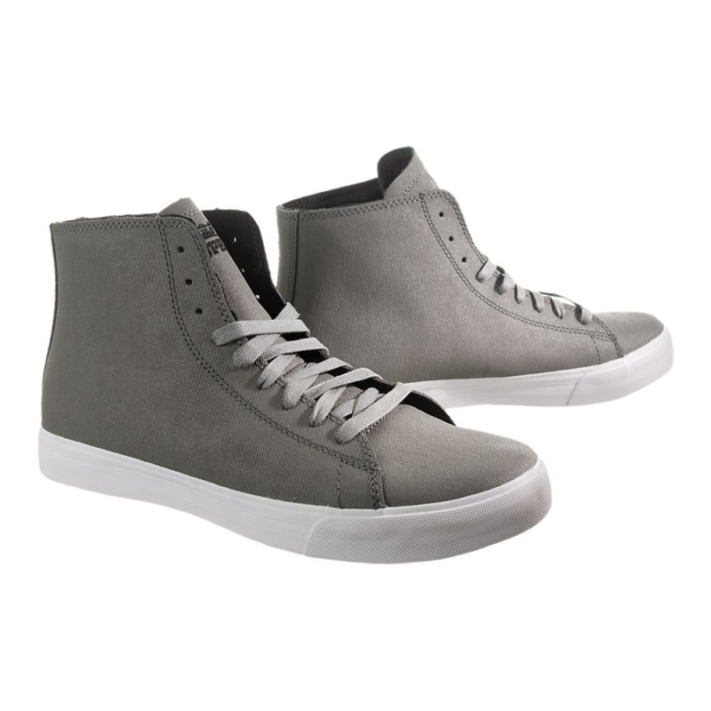 Cano Alto Supra Thunder High Feminino Cinzentas | BORDK9320