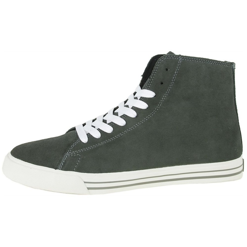 Cano Alto Supra Thunder High Feminino Cinzentas | WDOSN3891