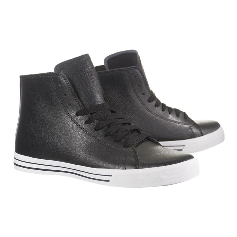 Cano Alto Supra Thunder High Feminino Pretas | EDRQP4602