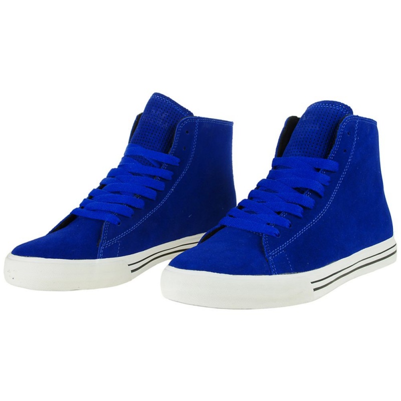 Cano Alto Supra Thunder High Masculino Azuis | VPCMN7326