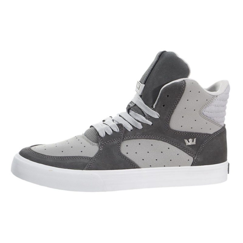 Cano Alto Supra Vaider 3000 Feminino Cinzentas Pretas | LWRZK0396