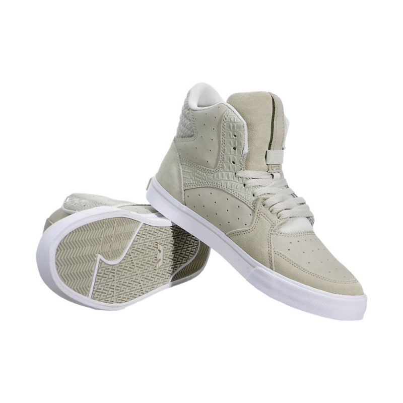 Cano Alto Supra Vaider 3000 Feminino Cinzentas | PTWYB6145