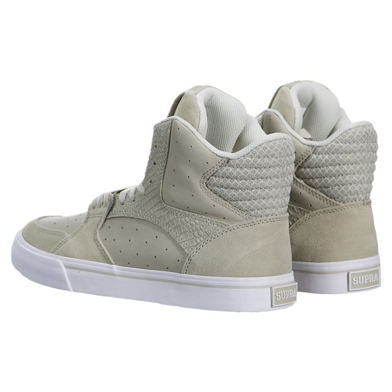 Cano Alto Supra Vaider 3000 Feminino Cinzentas | PTWYB6145