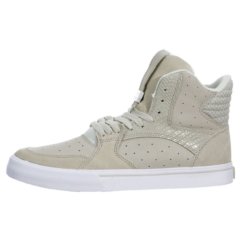 Cano Alto Supra Vaider 3000 Feminino Cinzentas | PTWYB6145