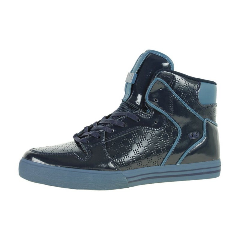 Cano Alto Supra Vaider Feminino Azul Marinho | XNCEF3680