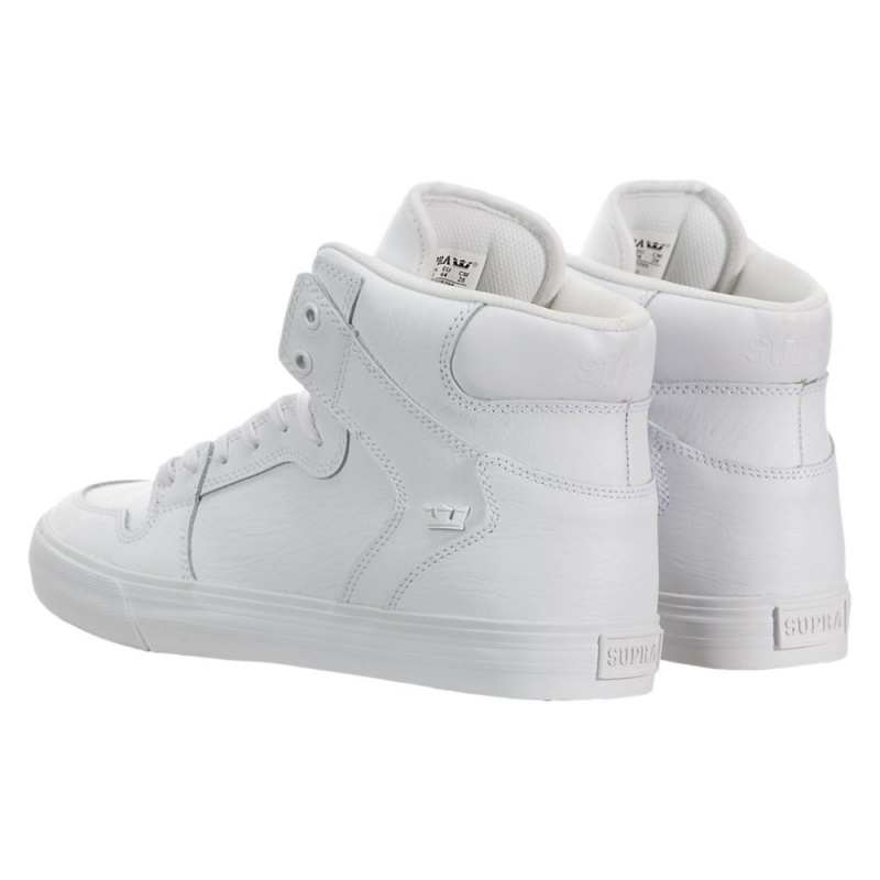 Cano Alto Supra Vaider Feminino Branco | BAFYT0278