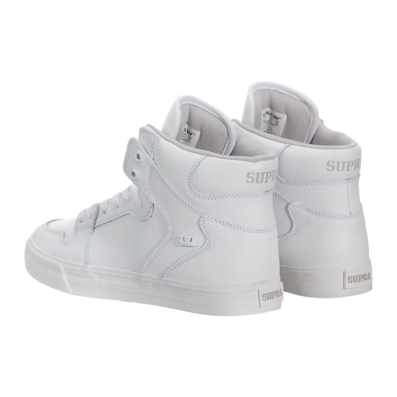 Cano Alto Supra Vaider Feminino Branco | BMZCK4730