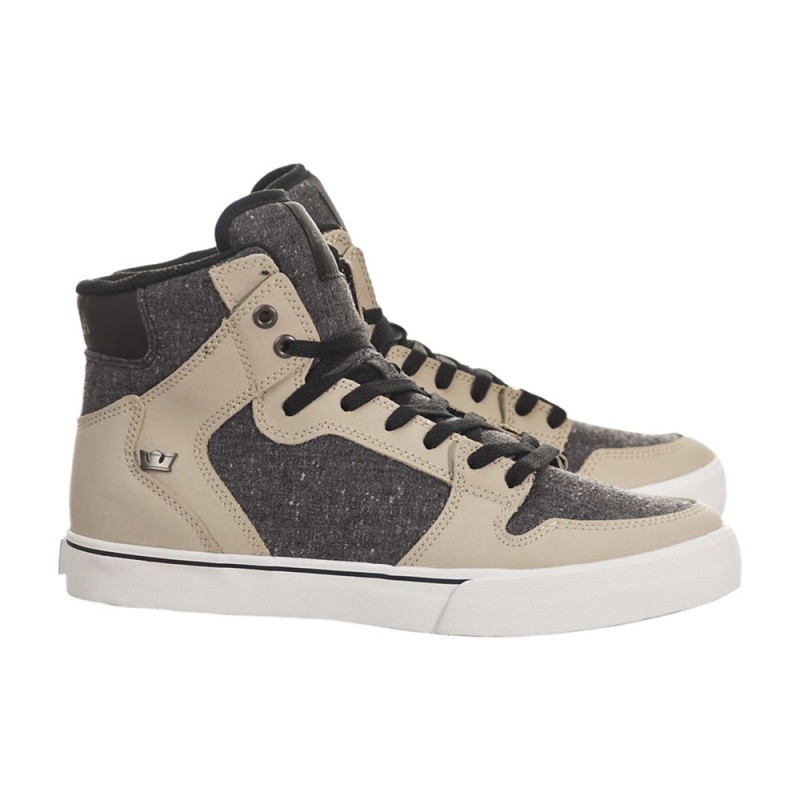 Cano Alto Supra Vaider Feminino Caqui | FCMZT6427