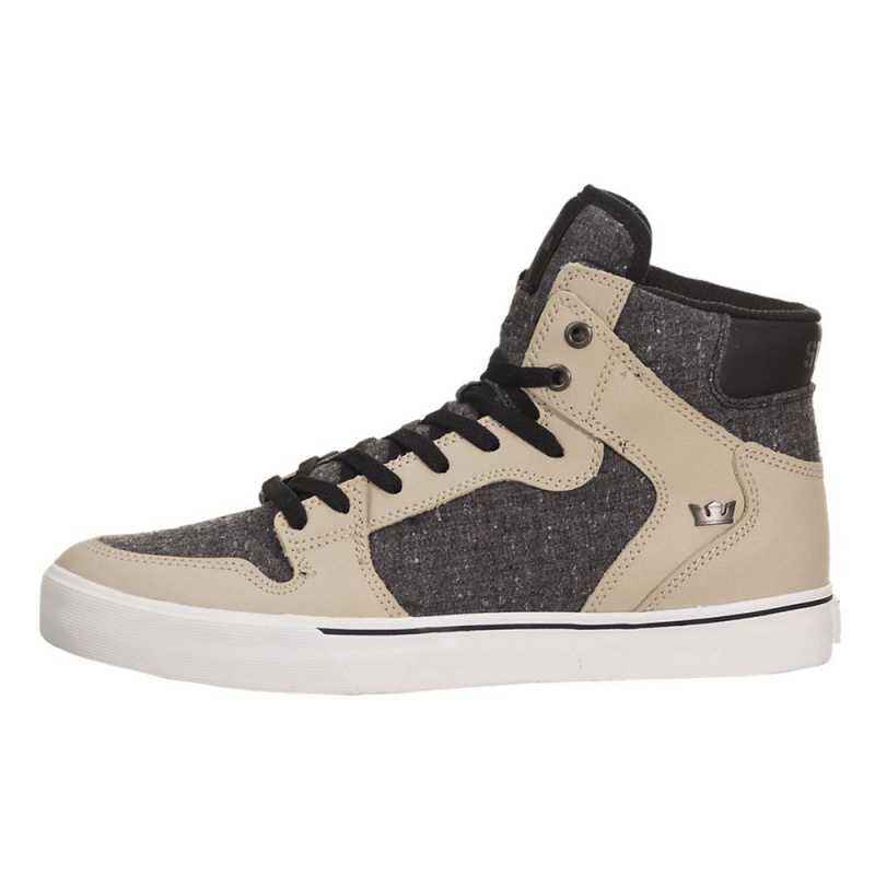 Cano Alto Supra Vaider Feminino Caqui | FCMZT6427