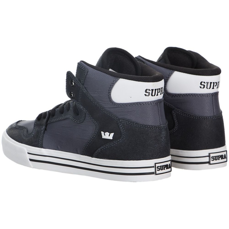 Cano Alto Supra Vaider Feminino Cinzentas Pretas | CRKYH7185