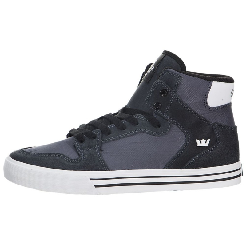 Cano Alto Supra Vaider Feminino Cinzentas Pretas | CRKYH7185