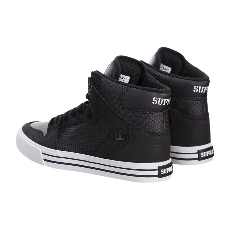 Cano Alto Supra Vaider Feminino Pretas | UKQCH5607