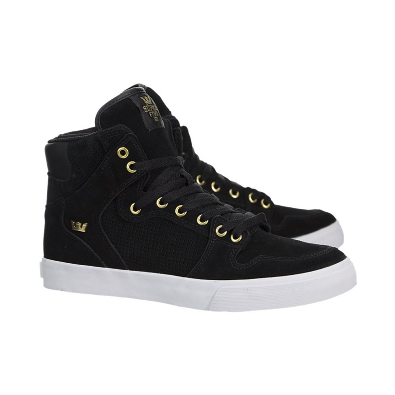 Cano Alto Supra Vaider Feminino Pretas | FAISW1402