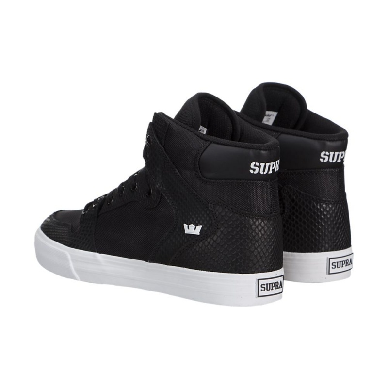 Cano Alto Supra Vaider Feminino Pretas | OKCEY5612