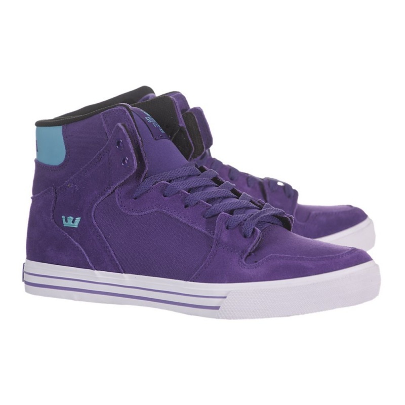 Cano Alto Supra Vaider Feminino Roxo | BKETR5084