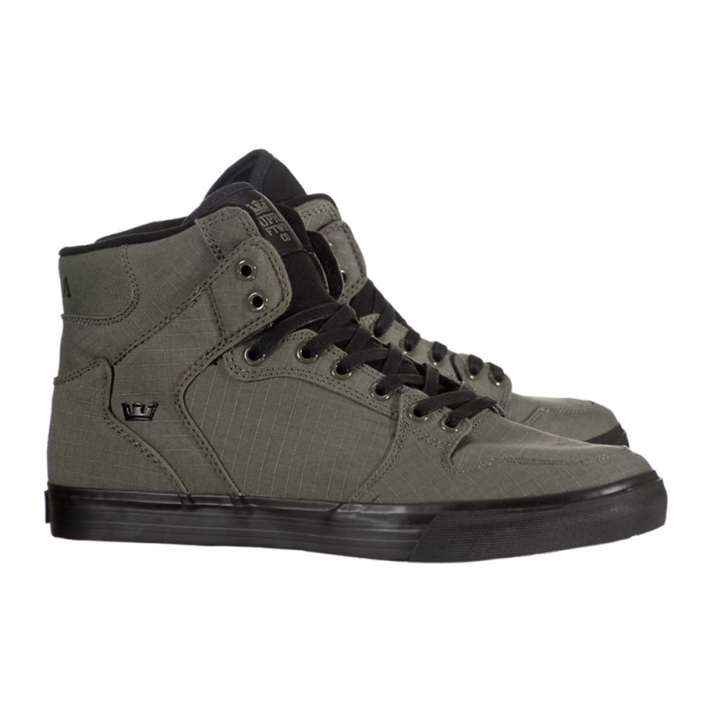 Cano Alto Supra Vaider Feminino Verdes | SQGDB3049