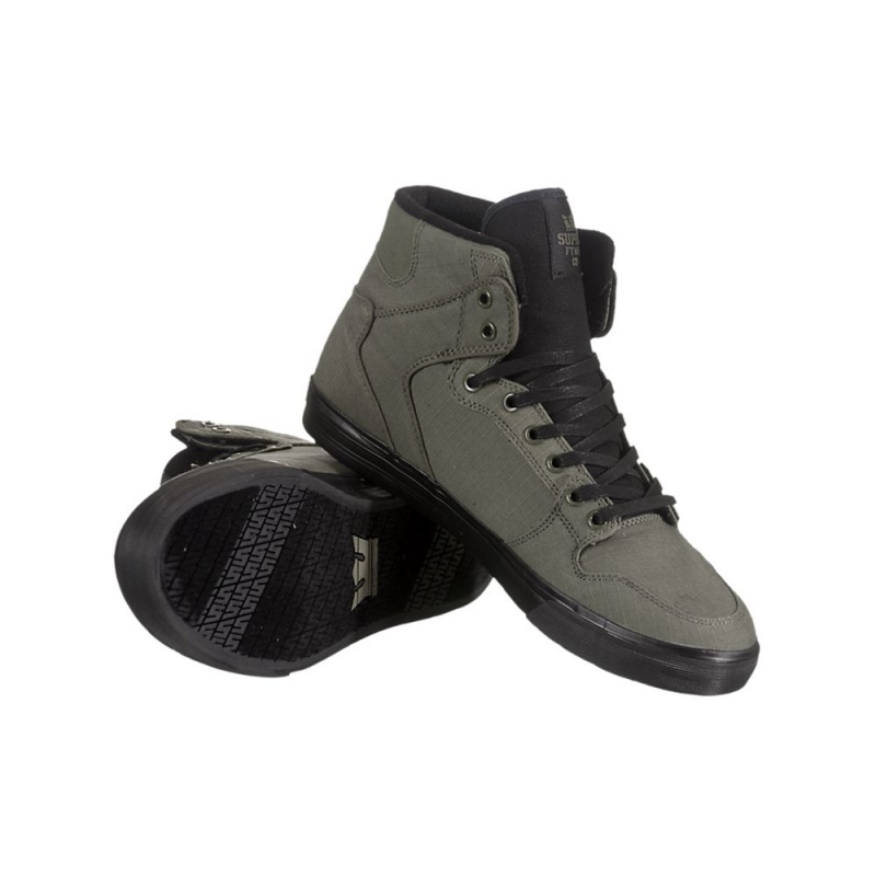 Cano Alto Supra Vaider Feminino Verdes | SQGDB3049