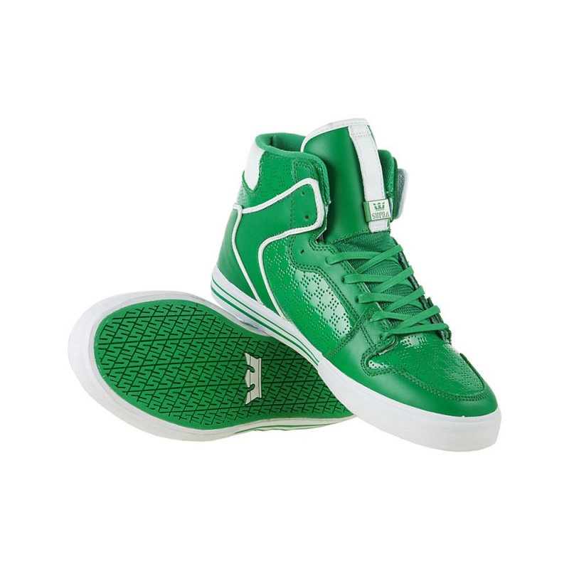 Cano Alto Supra Vaider Feminino Verdes | GASBE8024